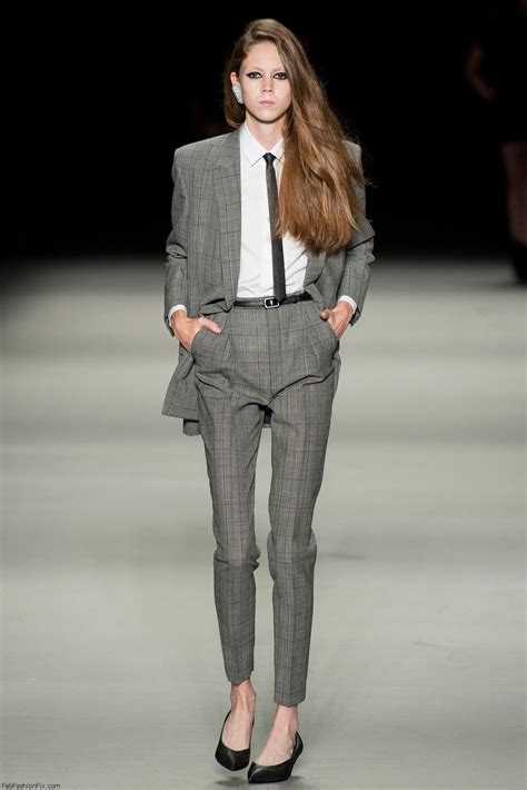 ysl woman suit